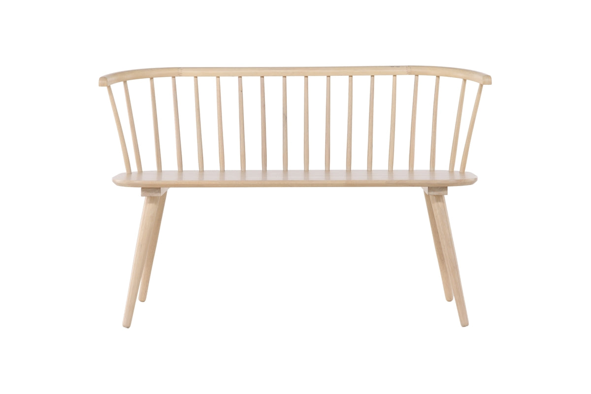 Bænkesofa 49 x 77 x 120 Whitewash