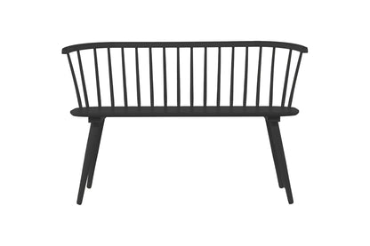 Bænk Sofa 49 x 77 x 120 Sort