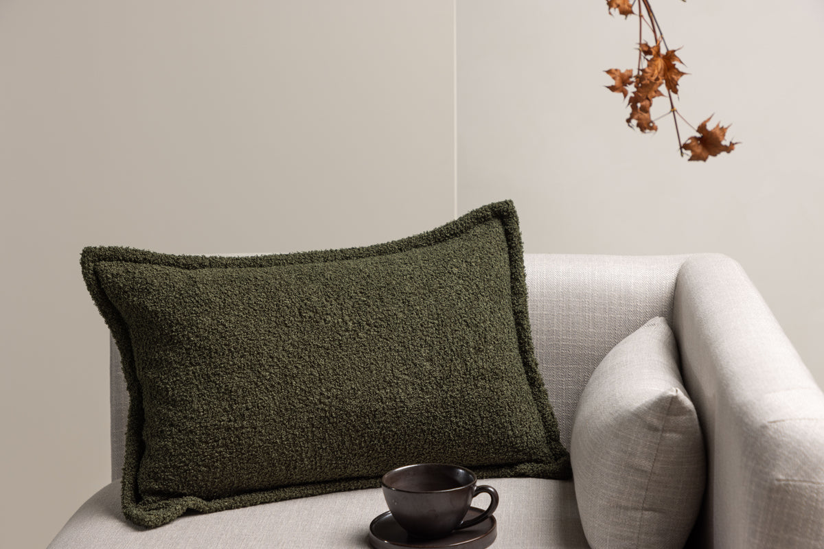 Tuva Pudebetræk 40 x 60 Mørkegrøn