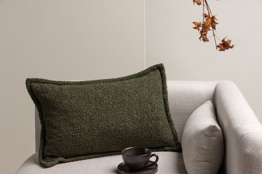 Tuva Pudebetræk 40 x 60 Mørkegrøn