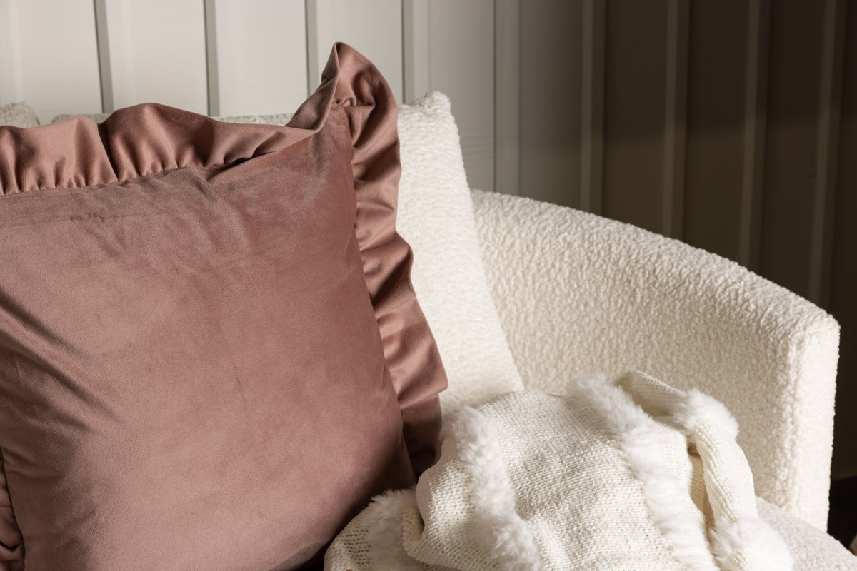 Hailey Pudebetræk 50 x 50 Rosa