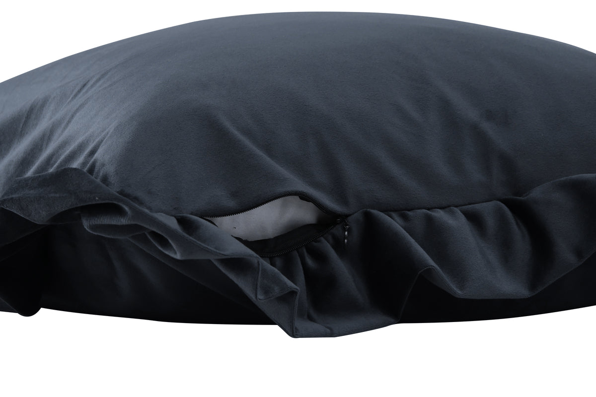 Hailey Pudebetræk 50 x 50 Mørkeblå