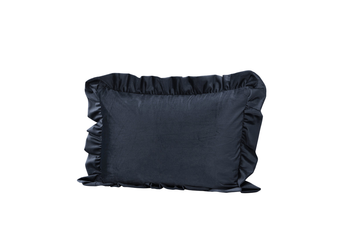 Hailey Pudebetræk 40 x 60 Mørkeblå