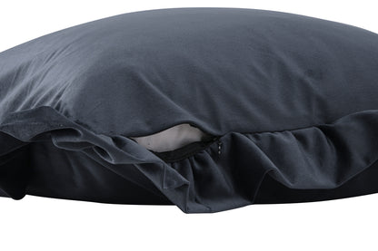 Hailey Pudebetræk 40 x 60 Mørkeblå