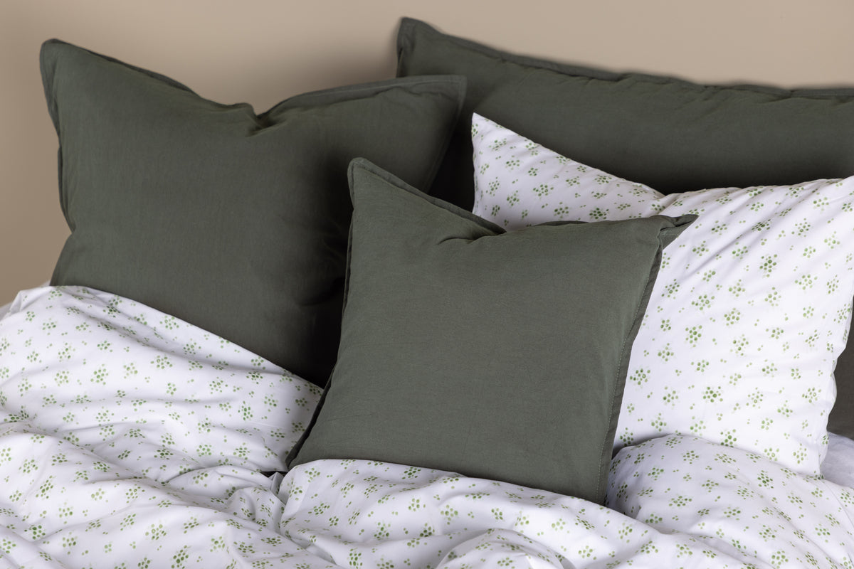 Pudebetræk 45 x 45 Grøn