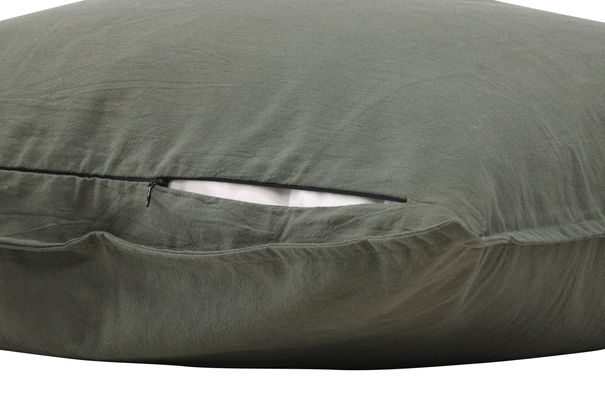 Pudebetræk 45 x 45 Grøn