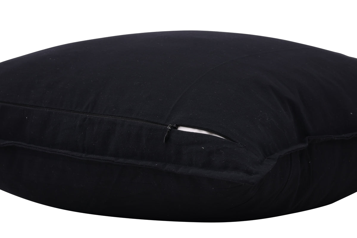 Pudebetræk 45 x 45 Sort