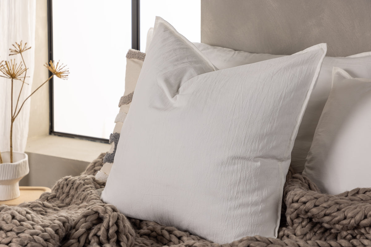 Pudebetræk 60 x 60 Hvid