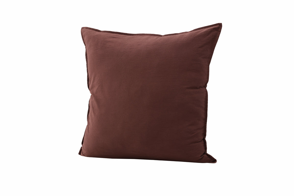 Pudebetræk 60 x 60 Brun
