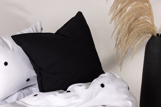 Pudebetræk 60 x 60 Sort