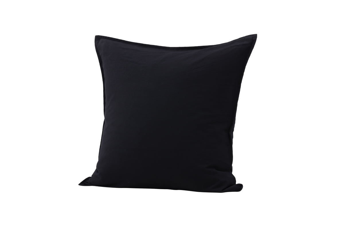 Pudebetræk 60 x 60 Sort