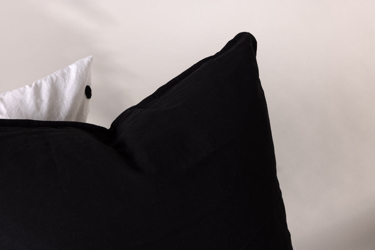 Pudebetræk 60 x 60 Sort