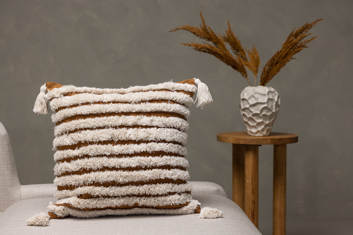 Pudebetræk 45 x 45 Brun