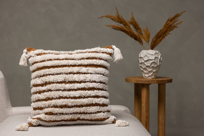 Pudebetræk 45 x 45 Brun