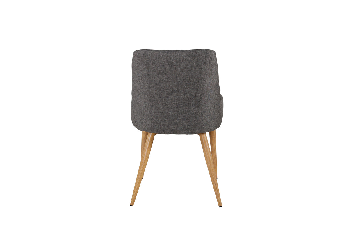 Spisebordsstol, mørkegrå