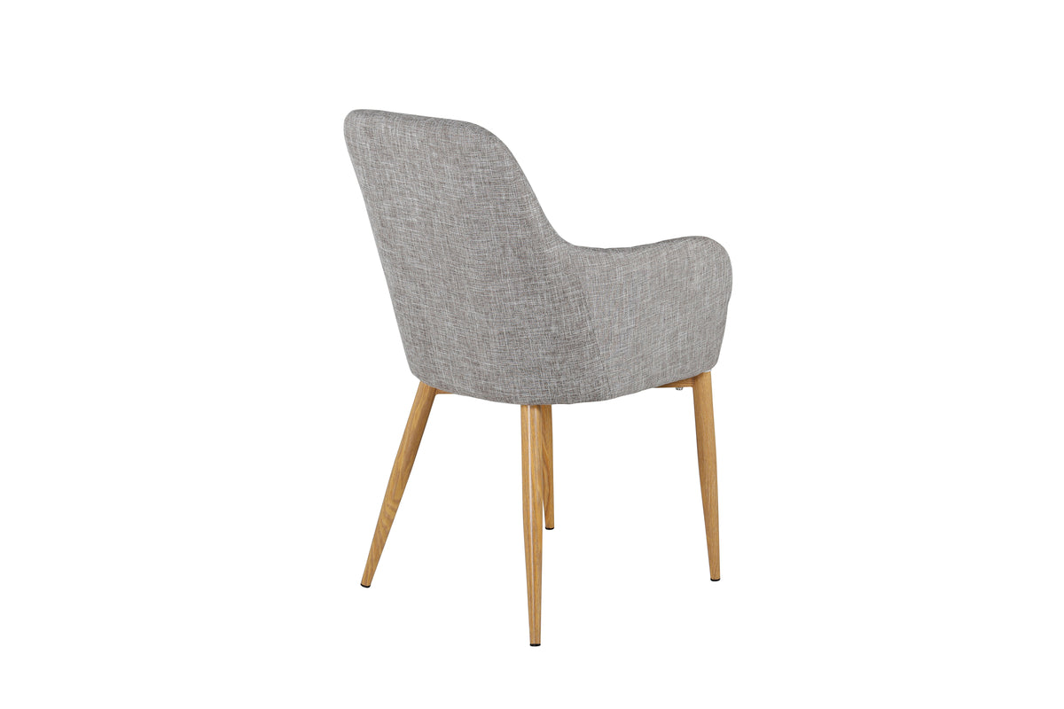 Comfort Spisebordsstol 2-pak Grå