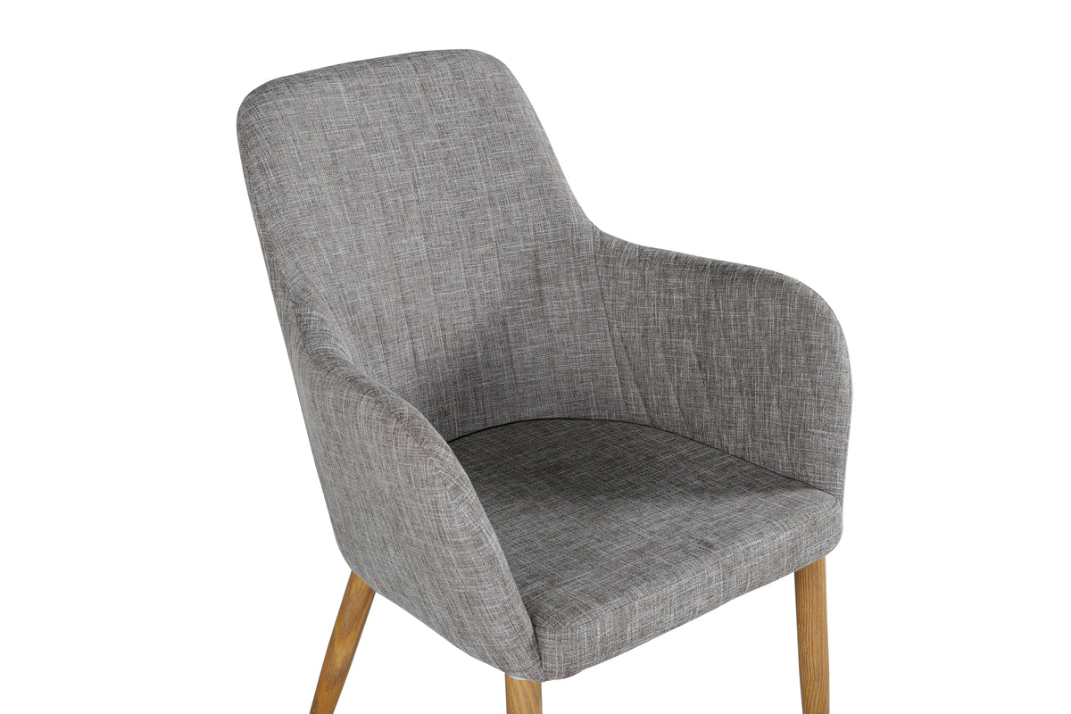 Comfort Spisebordsstol 2-pak Grå