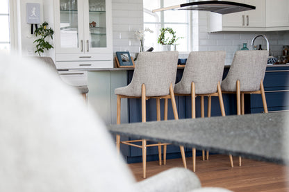 Plaza Barstol 2-pak Grå