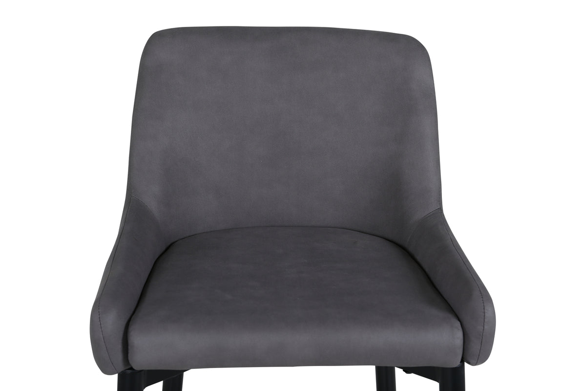 Plaza Barstol 2-pak Grå