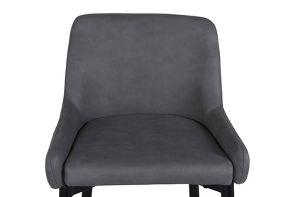 Plaza Barstol 2-pak Grå