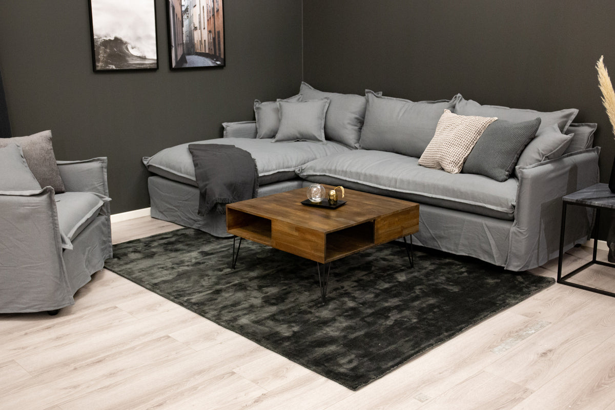 Bali Sofa Bord 80x80 Brun