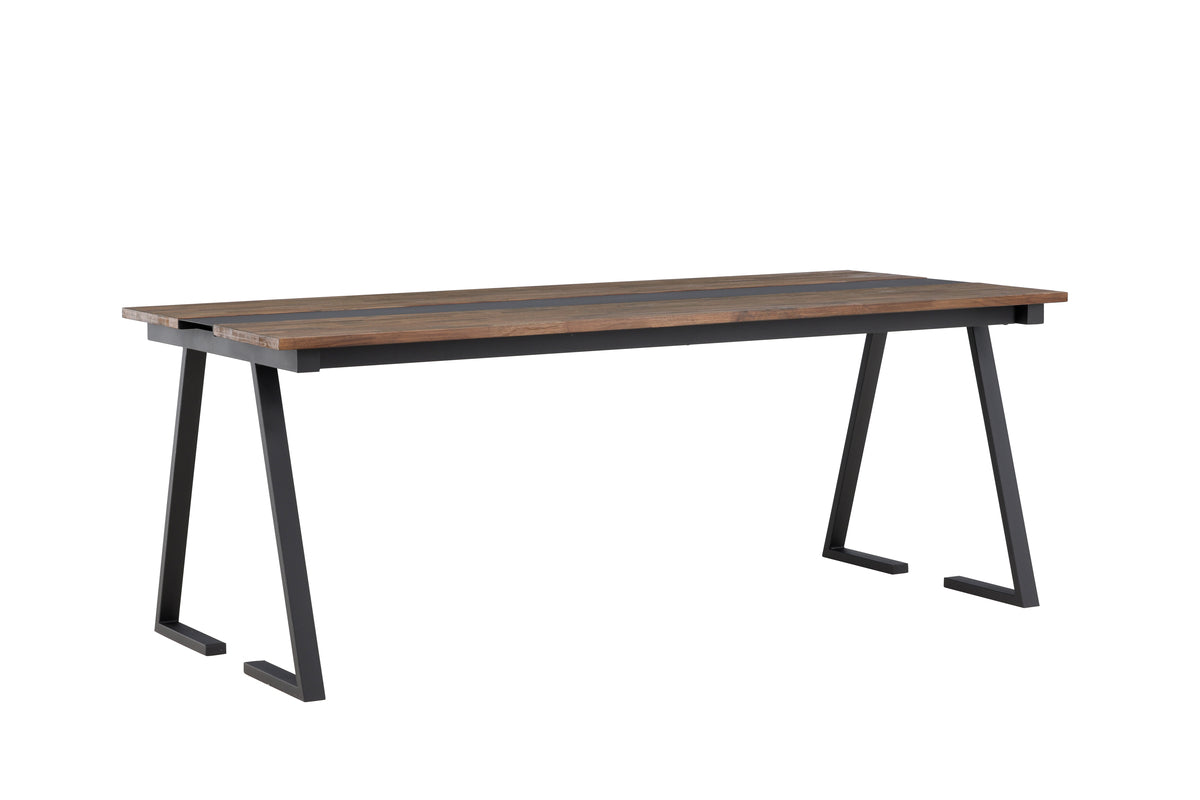 Jakarta Rektangulært spisebord 200 x 90 Sort