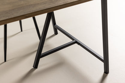 Jepara Rektangulært spisebord 250 x 100 Nature