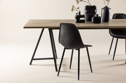 Jepara Rektangulært spisebord 250 x 100 Nature