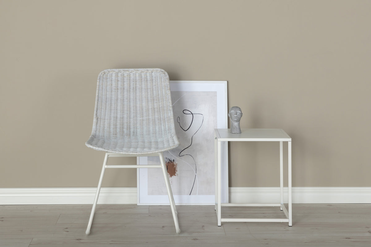 Cirebon Spisebordsstol 2-pak Hvid