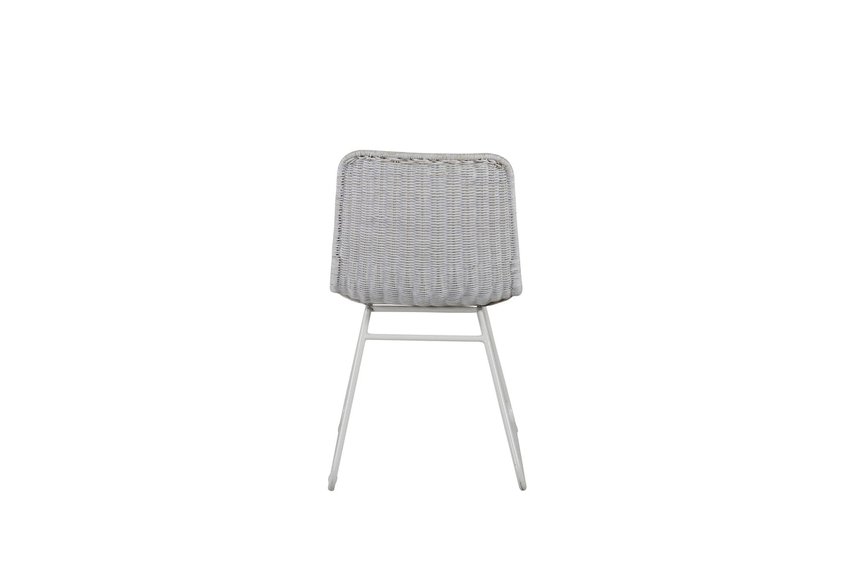 Cirebon Spisebordsstol 2-pak Hvid