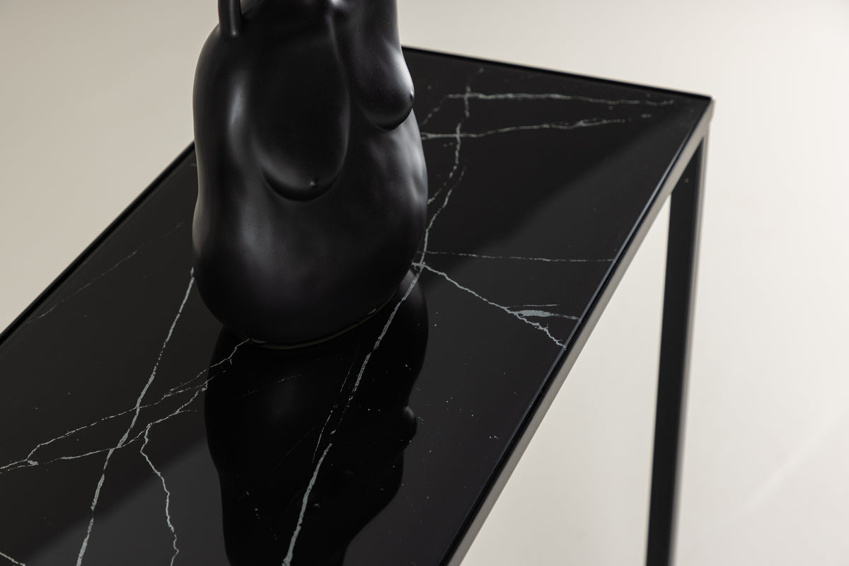 Sidebord 100 x 30 Sort