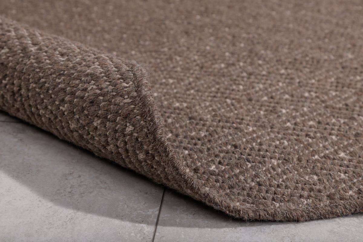 Julana Rundt tæppe 200 Brun