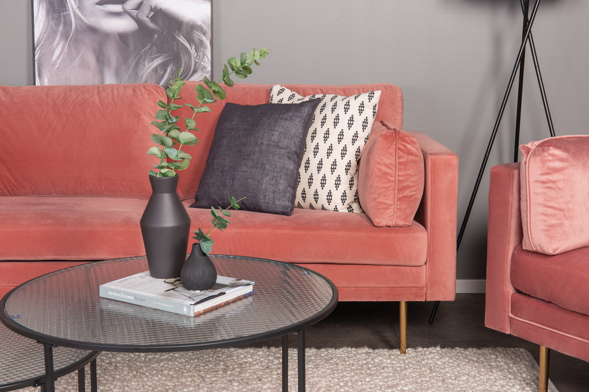 Twin Sofabord Ø79,5 Sort