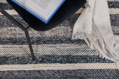 Agra Rektangulære Tæpper 240 x 170 Blå