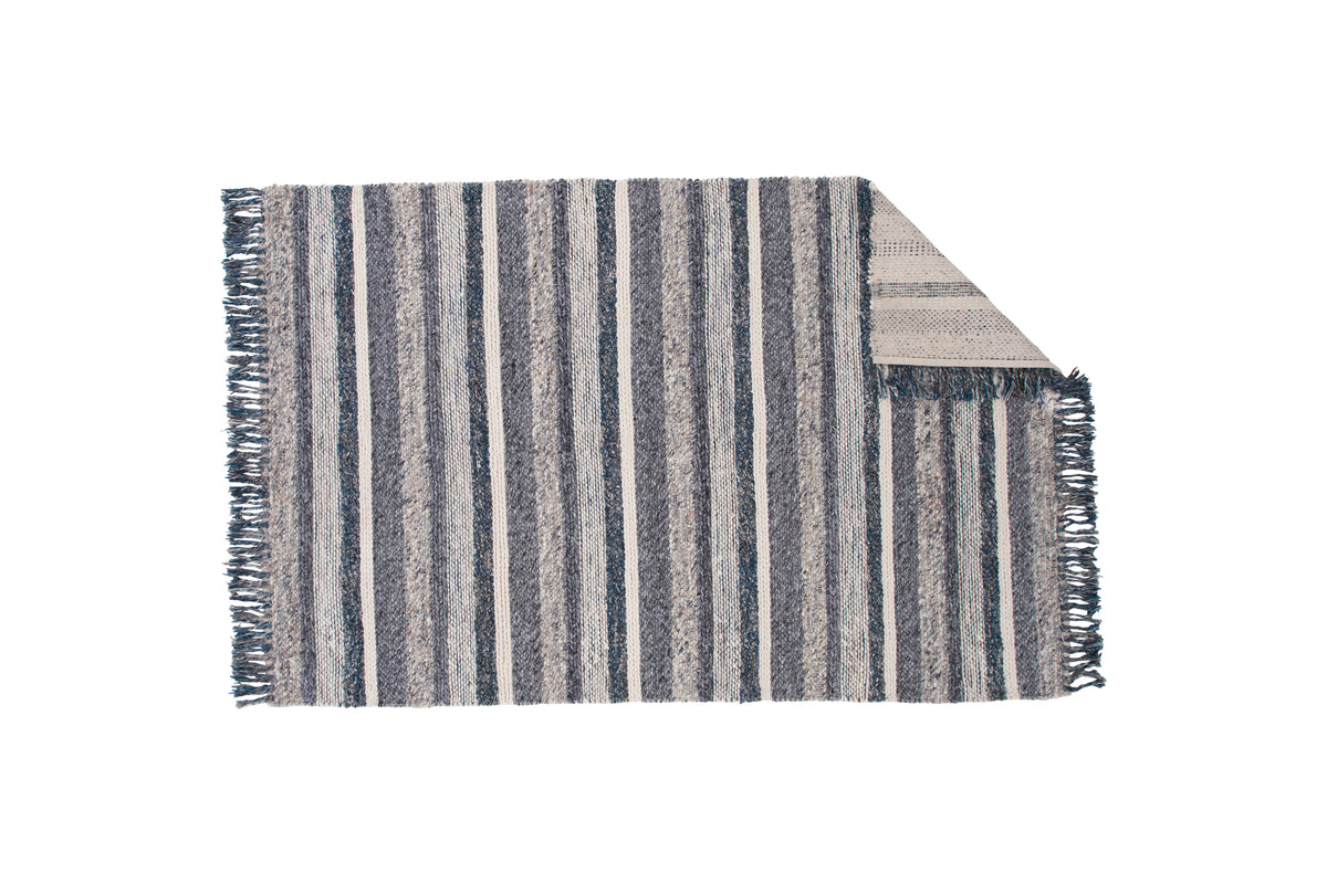 Agra Rektangulære Tæpper 240 x 170 Blå