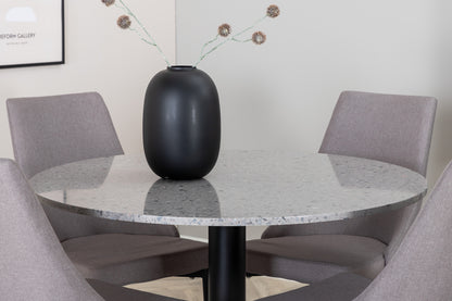 Leone Spisebordsstol 2-pak Grå