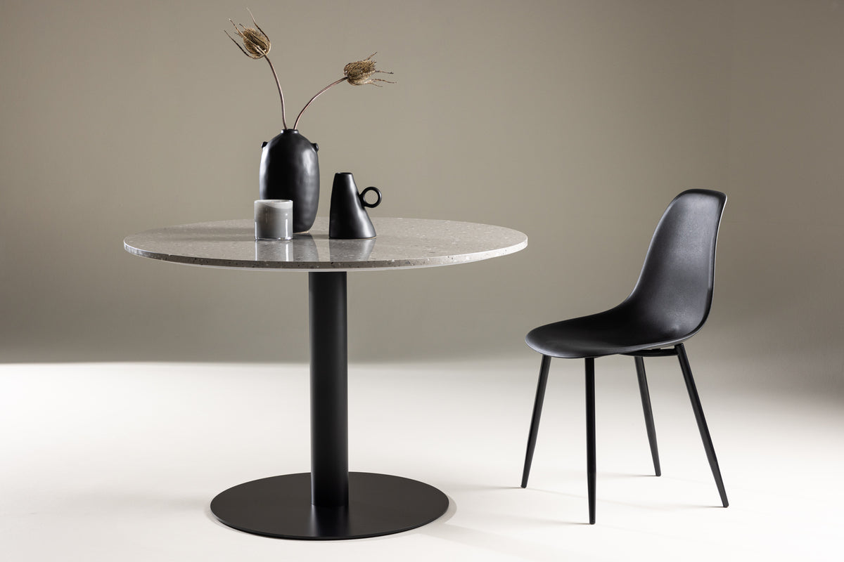 Razzia Rundt spisebord 106 Grå