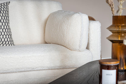 3-personers sofa, hvid