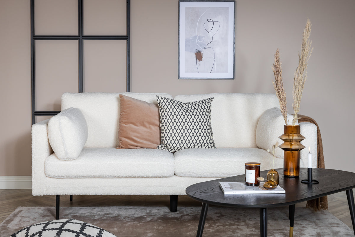 3-personers sofa, hvid