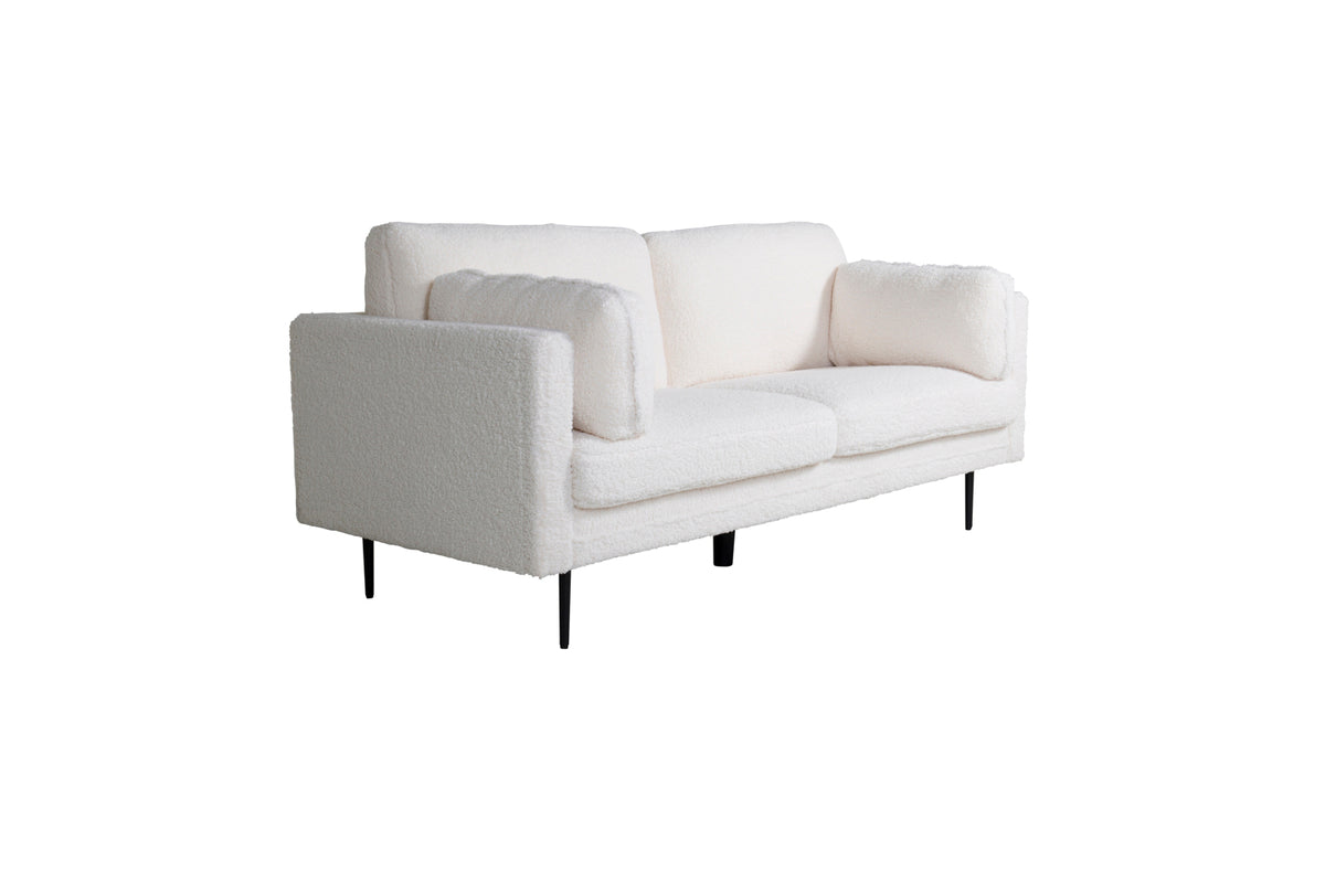 3-personers sofa, hvid