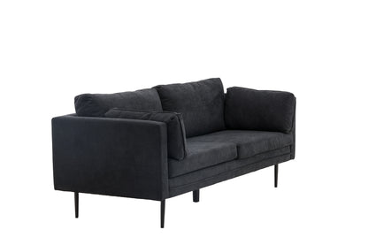 3-personers sofa, sort