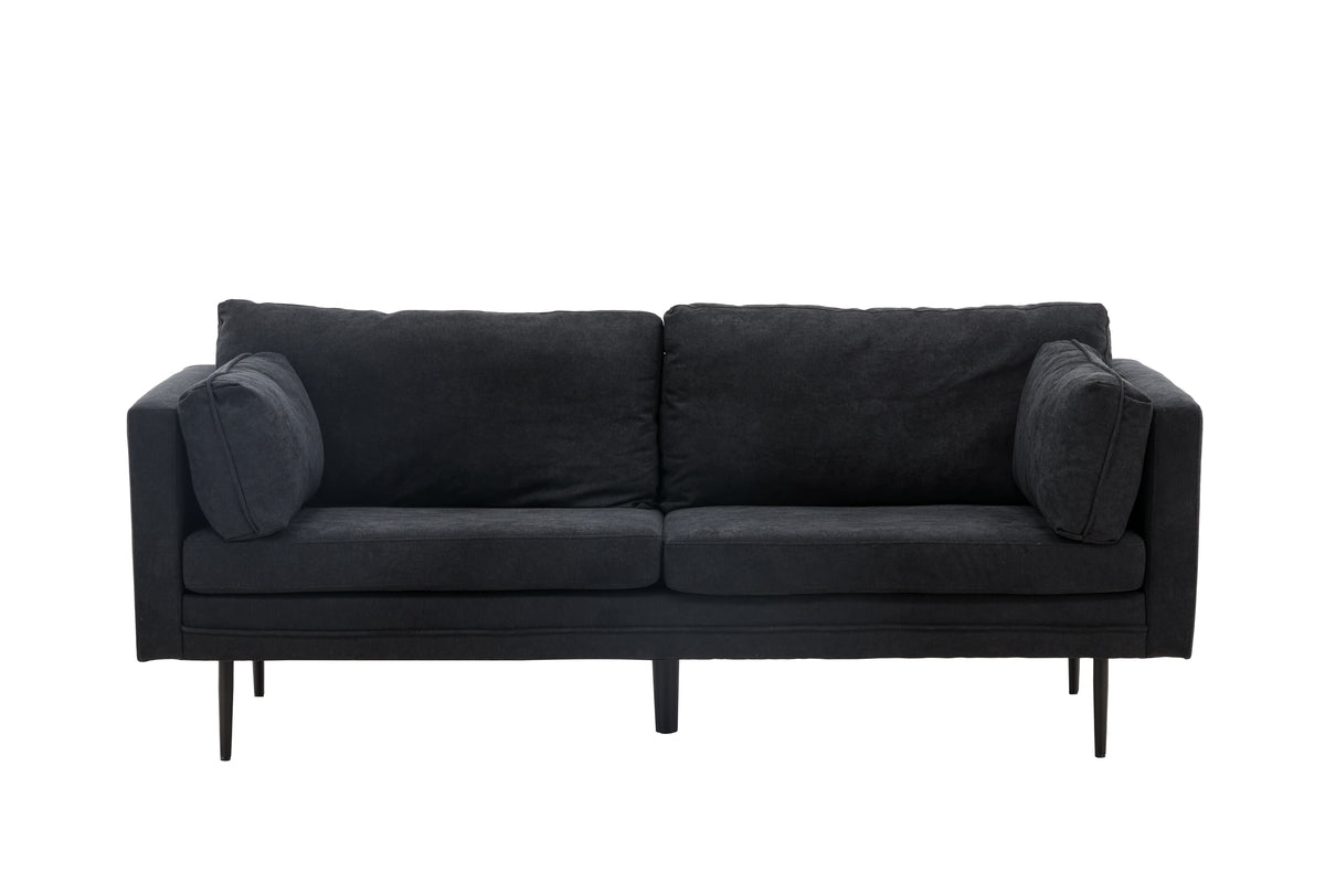 3-personers sofa, sort