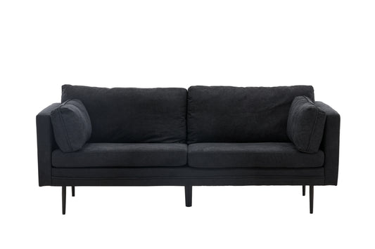 3-personers sofa, sort