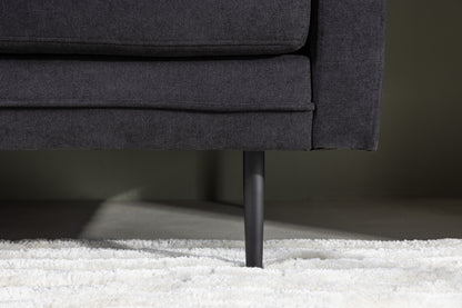 3-personers sofa, sort