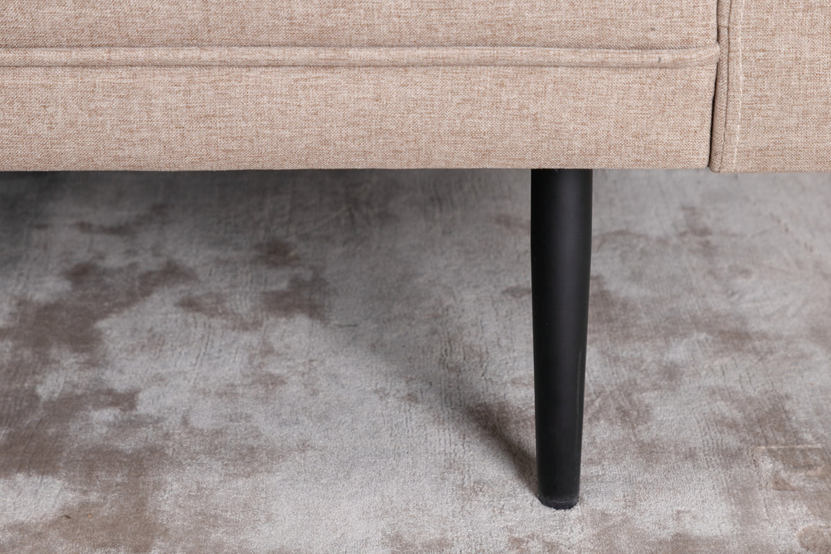 3-personers sofa, brun