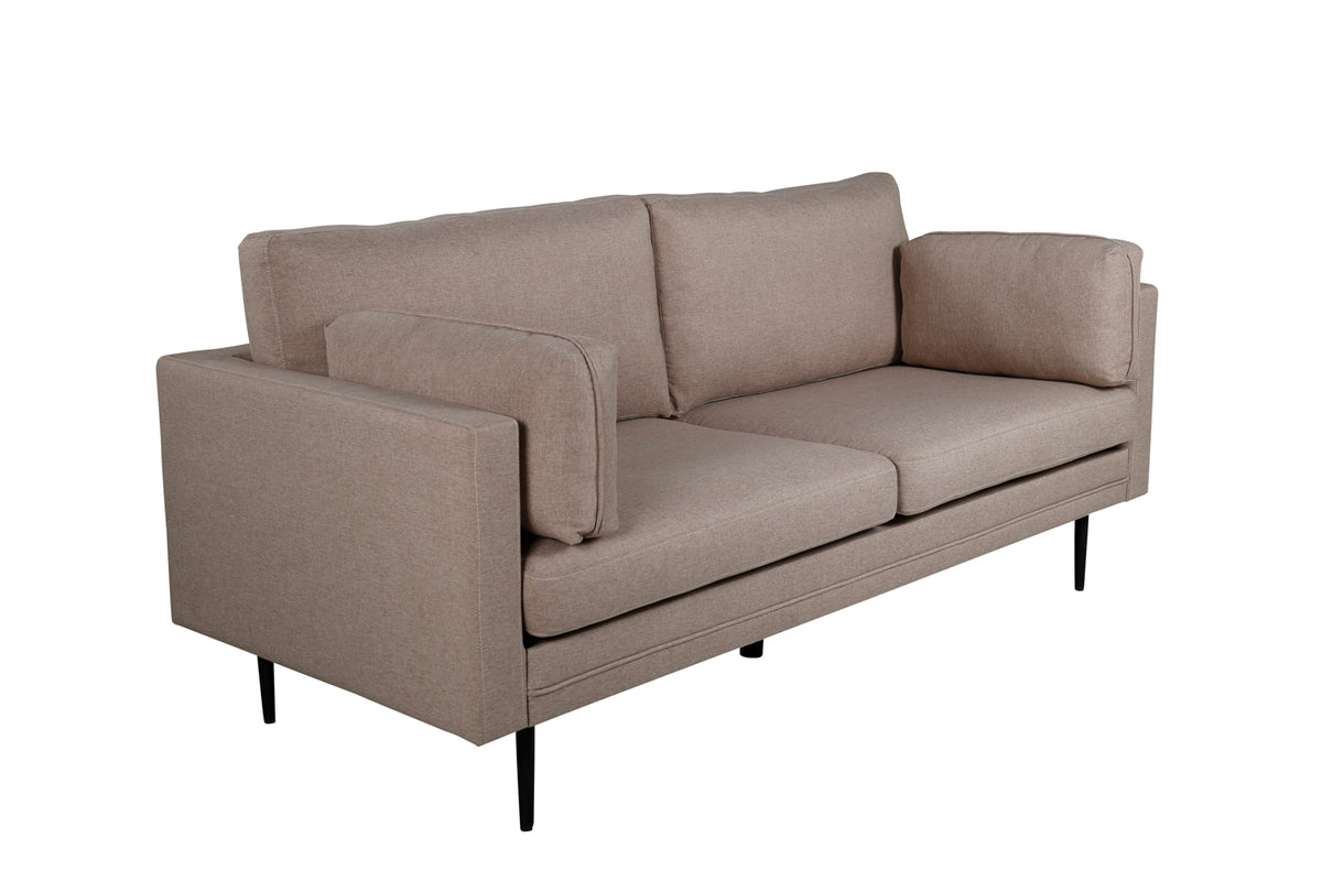 3-personers sofa, brun