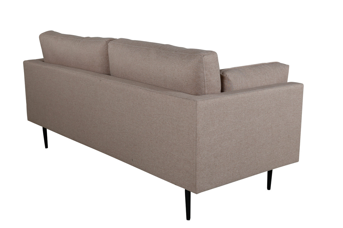 3-personers sofa, brun