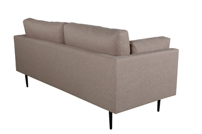 3-personers sofa, brun