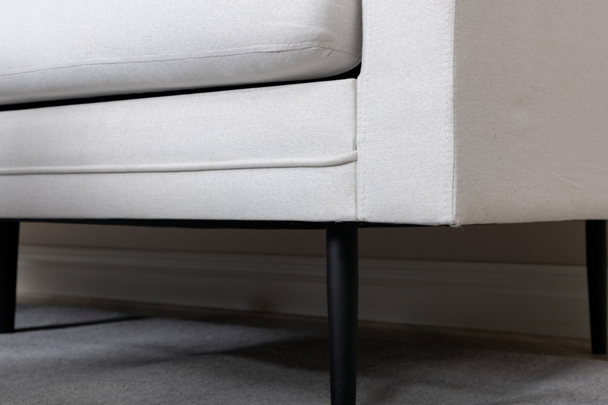 3-personers sofa, lys beige