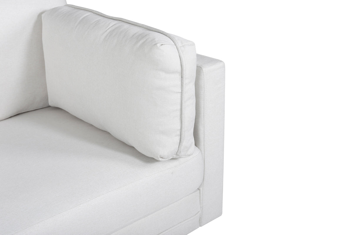 3-personers sofa, lys beige